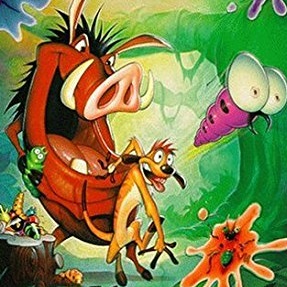 丁满和彭彭的丛林游戏