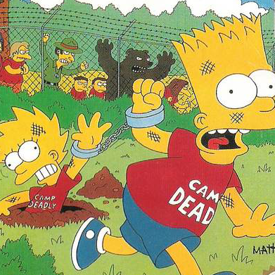 Les Simpson : Évasion du camp Deadly