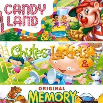 Candy Land & Chutes And Ladders & Memory