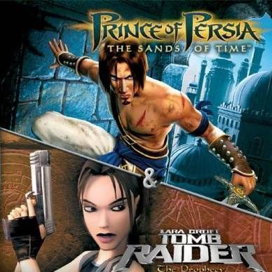 2 en 1 - Prince of Persia : Les Sables du Temps & Tomb Raider : La Prophétie
